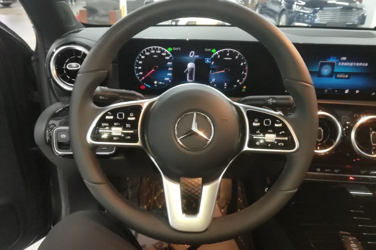 Used Mercedes-Benz A-Class 2020 Restyled A 200 L Sport Sedan Dynamic Version Steering Wheel