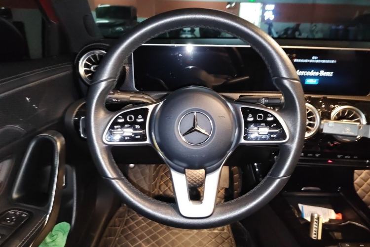 Used Mercedes-Benz A-Class 2020 Restyled A 200 L Sport Sedan Dynamic Version Steering Wheel