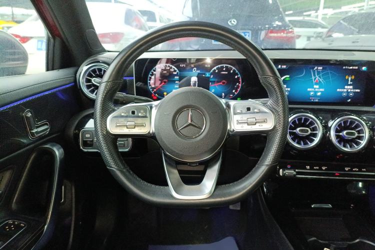 Used Mercedes-Benz A-Class 2020 A 200 L Sport Sedan Steering Wheel