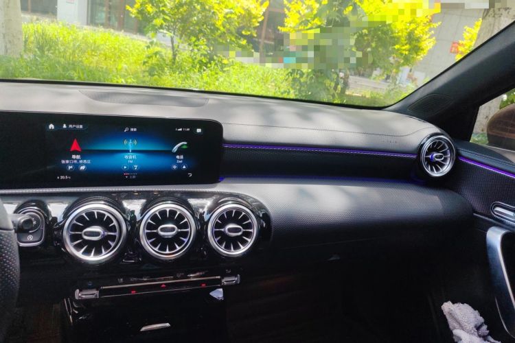Used Mercedes-Benz A-Class 2020 Restyled A 200 L Sport Sedan Fashion Version Audio And AC Panel