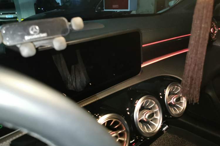Used Mercedes-Benz A-Class 2020 A 200 L Sport Sedan Audio And AC Panel