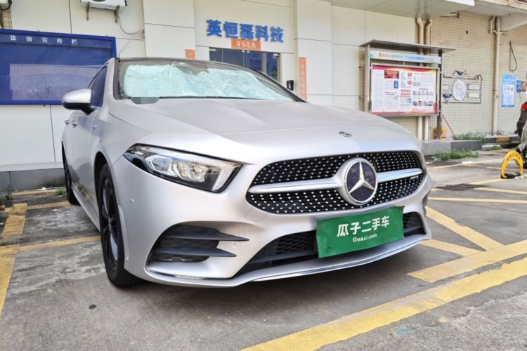 Used Mercedes-Benz A-Class 2020 A 200 L Sport Sedan Front Right 45 Deg
