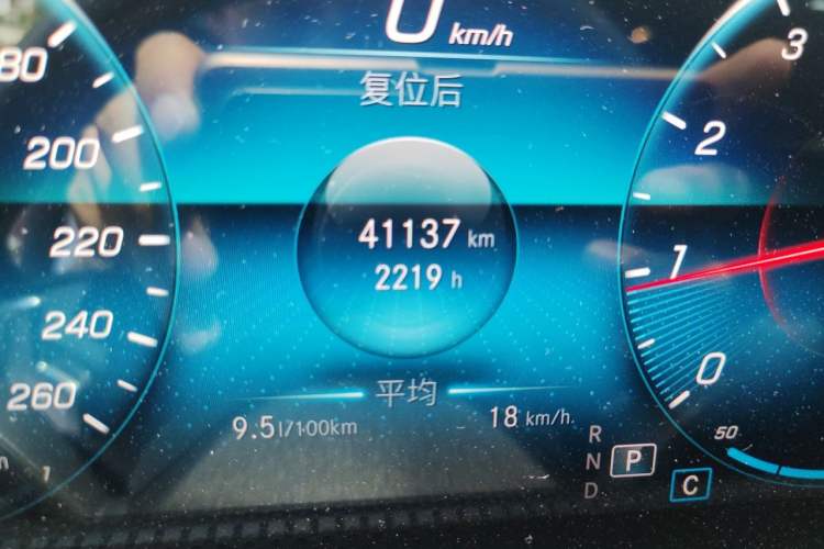 Used Mercedes-Benz A-Class 2020 Restyled A 200 L Sport Sedan Fashion Version Odometer Close Up