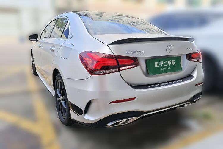 Used Mercedes-Benz A-Class 2020 A 200 L Sport Sedan Rear Left 45 Deg
