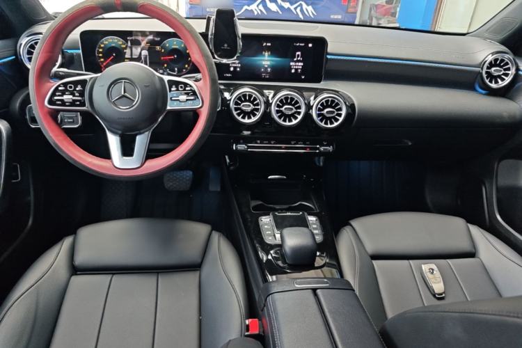 Used Mercedes-Benz A-Class 2020 Restyled A 200 L Sport Sedan Dynamic Version Center Console