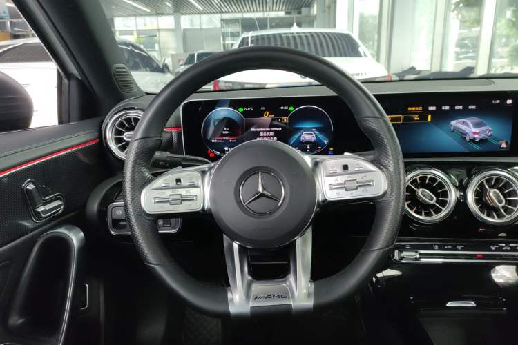 Used Mercedes-Benz A-Class 2020 A 200 L Sport Sedan Steering Wheel