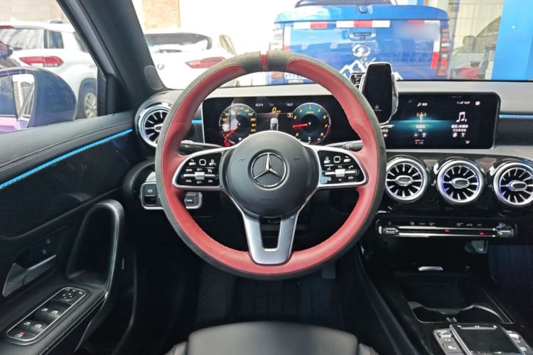 Used Mercedes-Benz A-Class 2020 Restyled A 200 L Sport Sedan Dynamic Version Steering Wheel