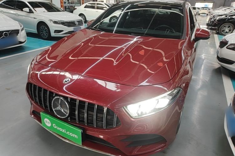 Used Mercedes-Benz A-Class 2020 Restyled A 200 L Sport Sedan Fashion Version Guazi used car, China used car export, Used car for sale, Used cars, Cheapest cars for sale