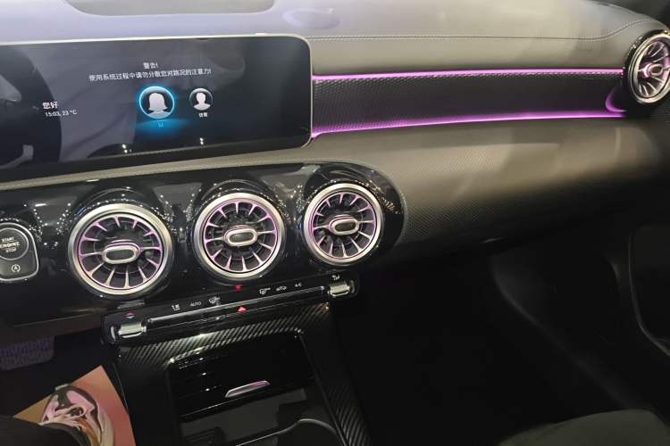 Used Mercedes-Benz A-Class 2020 A 200 L Sport Sedan Audio And AC Panel