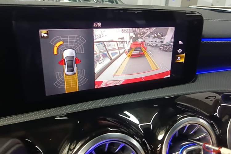 Used Mercedes-Benz A-Class 2020 Restyled A 200 L Sport Sedan Fashion Version Audio And AC Panel