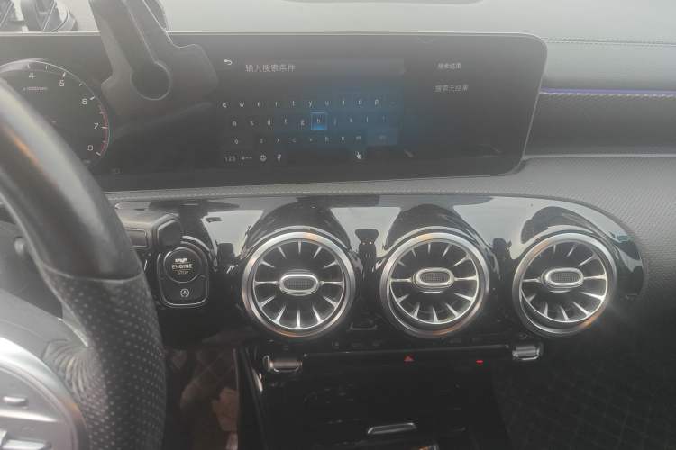 Used Mercedes-Benz A-Class 2020 A 200 L Sport Sedan Audio And AC Panel
