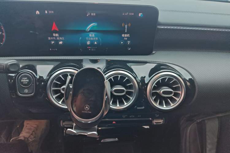 Used Mercedes-Benz A-Class 2020 A 200 L Sport Sedan Audio And AC Panel