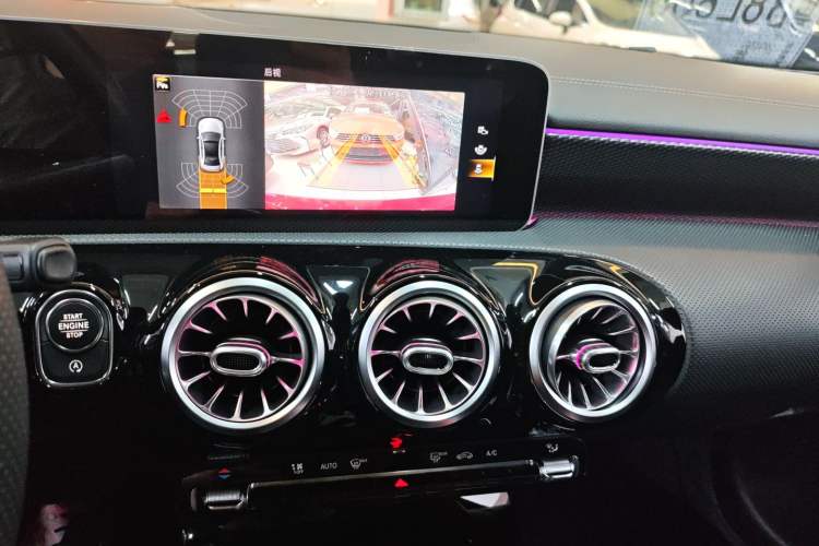 Used Mercedes-Benz A-Class 2020 Restyled A 200 L Sport Sedan Fashion Version Audio And AC Panel