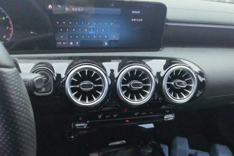 Used Mercedes-Benz A-Class 2020 Restyled A 200 L Sport Sedan Dynamic Version Audio And AC Panel