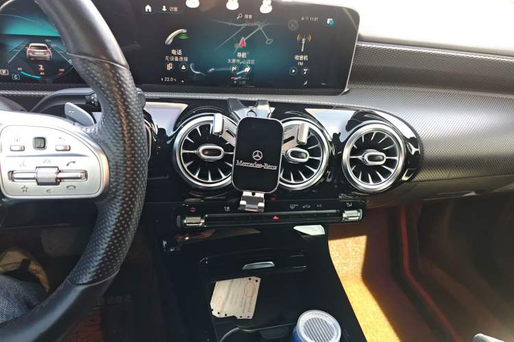 Used Mercedes-Benz A-Class 2020 Restyled A 200 L Sport Sedan Fashion Version Audio And AC Panel