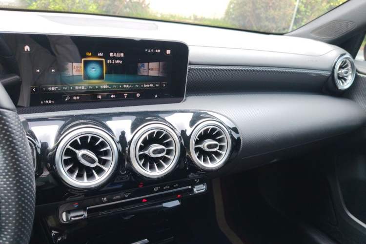 Used Mercedes-Benz A-Class 2020 A 200 L Sport Sedan Audio And AC Panel