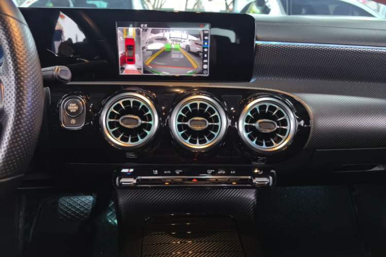 Used Mercedes-Benz A-Class 2020 A 180 L Sport Sedan Audio And AC Panel