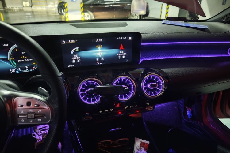 Used Mercedes-Benz A-Class 2020 Restyled A 200 L Sport Sedan Fashion Version Audio And AC Panel