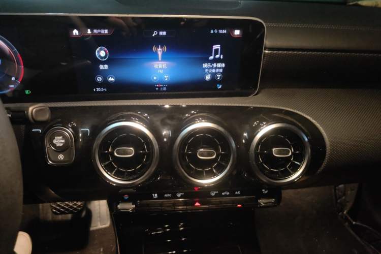 Used Mercedes-Benz A-Class 2020 Restyled A 200 L Sport Sedan Fashion Version Audio And AC Panel