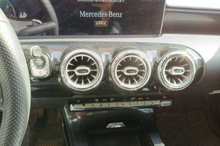 Used Mercedes-Benz A-Class 2020 A 200 L Sport Sedan Audio And AC Panel