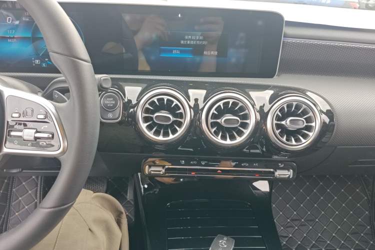 Used Mercedes-Benz A-Class 2020 Restyled A 200 L Sport Sedan Dynamic Version Audio And AC Panel