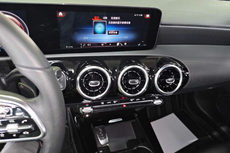 Used Mercedes-Benz A-Class 2020 Restyled A 200 L Sport Sedan Dynamic Version Audio And AC Panel