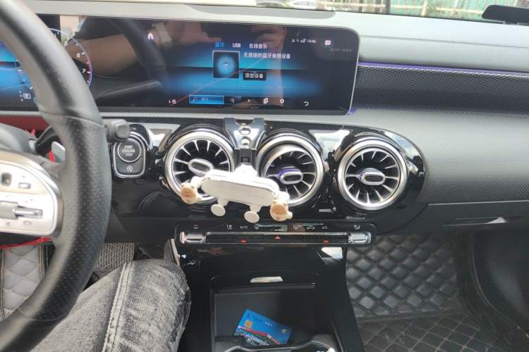 Used Mercedes-Benz A-Class 2020 A 200 L Sport Sedan Audio And AC Panel