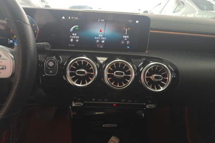 Used Mercedes-Benz A-Class 2020 A 200 L Sport Sedan Audio And AC Panel