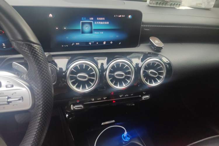 Used Mercedes-Benz A-Class 2020 A 200 L Sport Sedan Audio And AC Panel