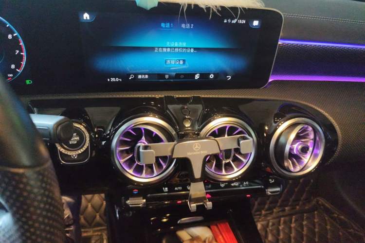 Used Mercedes-Benz A-Class 2020 A 200 L Sport Sedan Audio And AC Panel