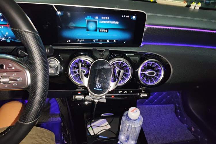 Used Mercedes-Benz A-Class 2020 Restyled A 200 L Sport Sedan Fashion Version Audio And AC Panel