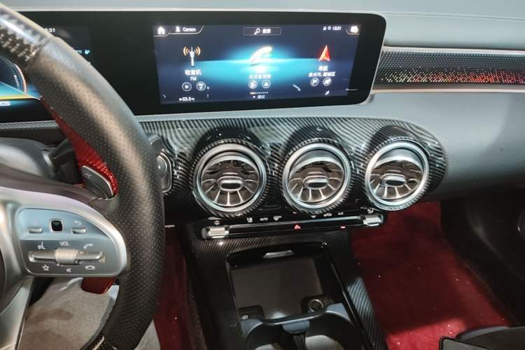 Used Mercedes-Benz A-Class 2020 A 200 L Sport Sedan Audio And AC Panel