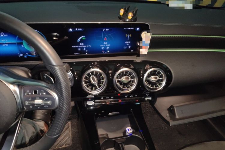 Used Mercedes-Benz A-Class 2020 Restyled A 200 L Sport Sedan Fashion Version Audio And AC Panel