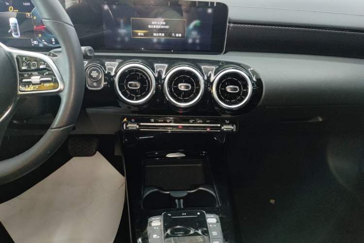 Used Mercedes-Benz A-Class 2020 Restyled A 200 L Sport Sedan Dynamic Version Audio And AC Panel