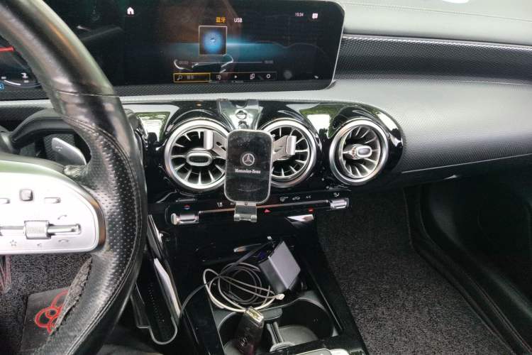 Used Mercedes-Benz A-Class 2020 A 200 L Sport Sedan Audio And AC Panel