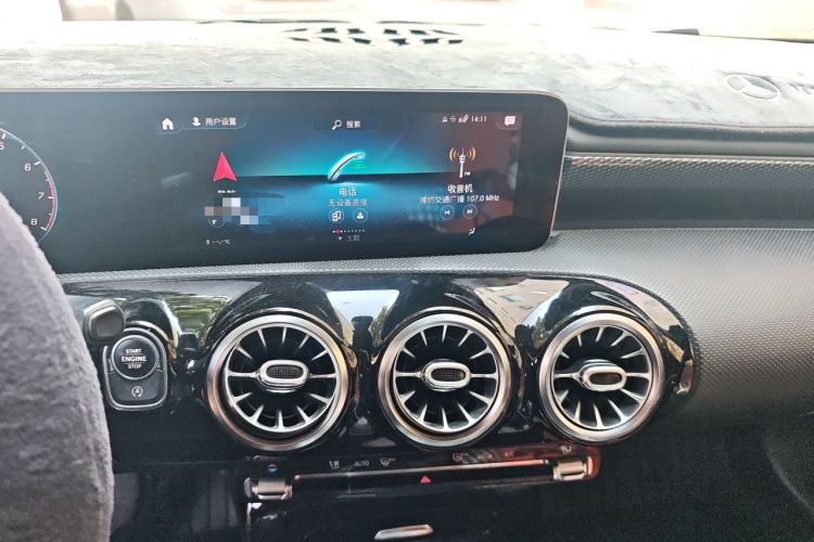 Used Mercedes-Benz A-Class 2020 A 200 L Sport Sedan Audio And AC Panel