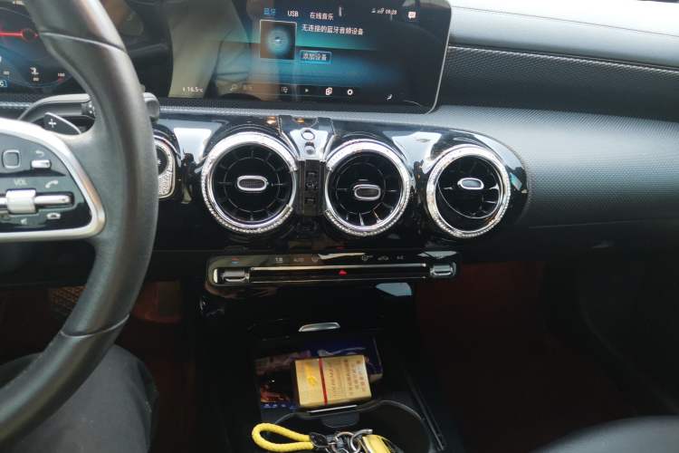 Used Mercedes-Benz A-Class 2020 Restyled A 200 L Sport Sedan Dynamic Version Audio And AC Panel