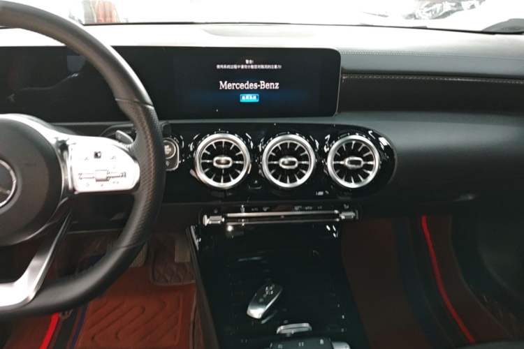 Used Mercedes-Benz A-Class 2020 A 200 L Sport Sedan Audio And AC Panel