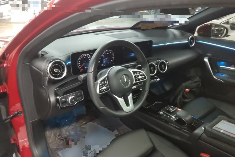 Used Mercedes-Benz A-Class 2020 Restyled A 200 L Sport Sedan Dynamic Version Center Console