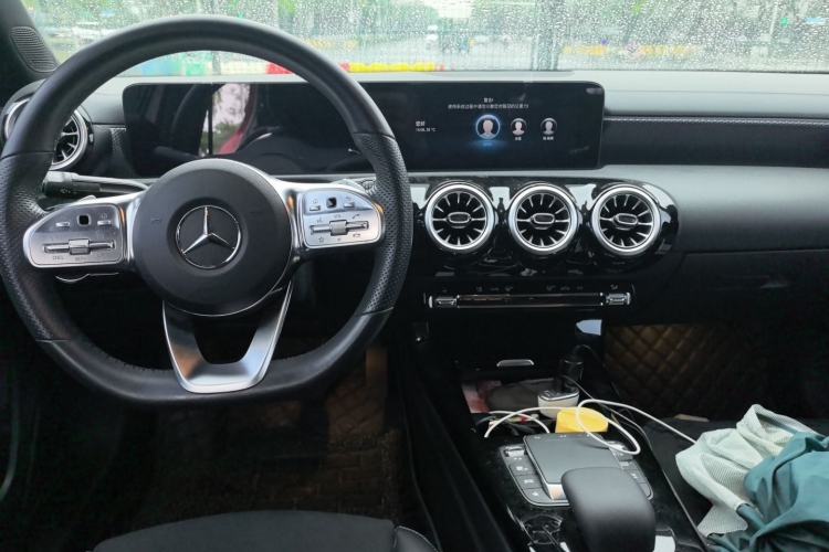Used Mercedes-Benz A-Class 2020 Restyled A 200 L Sport Sedan Dynamic Version Center Console