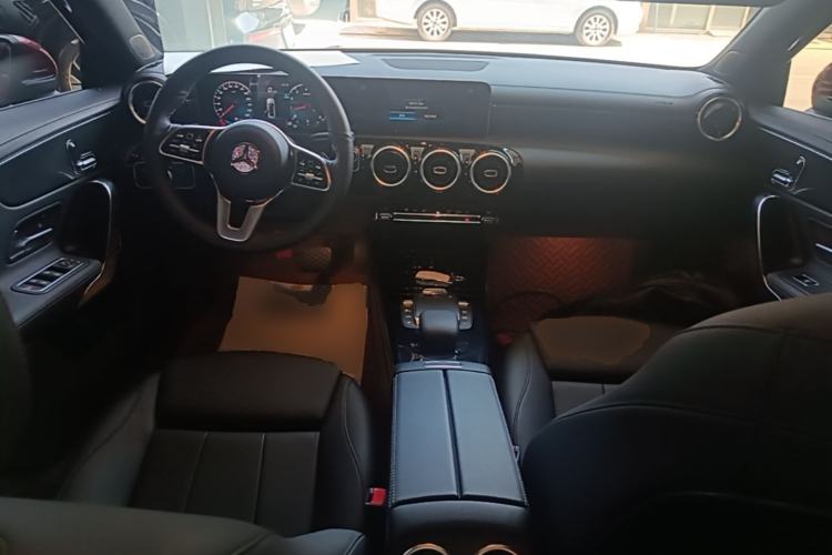 Used Mercedes-Benz A-Class 2020 Restyled A 200 L Sport Sedan Dynamic Version Center Console