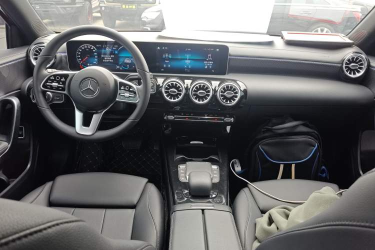 Used Mercedes-Benz A-Class 2020 Restyled A 200 L Sport Sedan Dynamic Version Center Console