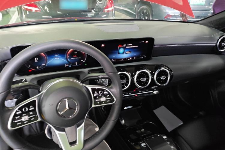 Used Mercedes-Benz A-Class 2020 Restyled A 200 L Sport Sedan Dynamic Version Center Console