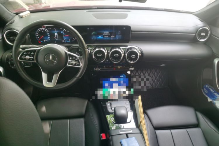 Used Mercedes-Benz A-Class 2020 Second Facelift A 180 L Sport Sedan Center Console