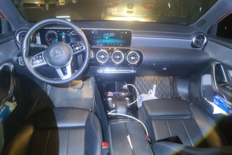 Used Mercedes-Benz A-Class 2020 Second Facelift A 180 L Sport Sedan Center Console