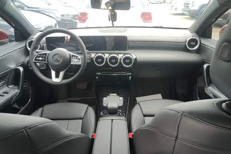 Used Mercedes-Benz A-Class 2020 Second Facelift A 180 L Sport Sedan Center Console