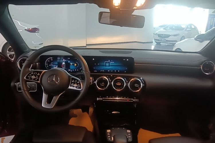 Used Mercedes-Benz A-Class 2020 Second Facelift A 180 L Sport Sedan Center Console