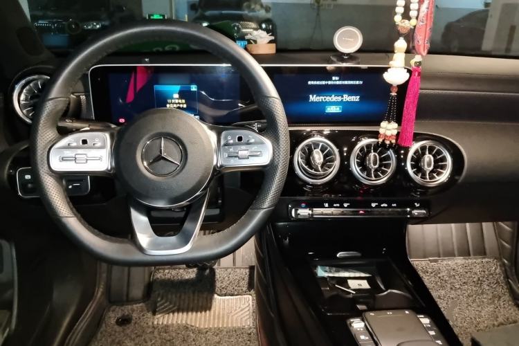 Used Mercedes-Benz A-Class 2020 Restyled A 200 L Sport Sedan Dynamic Version Center Console