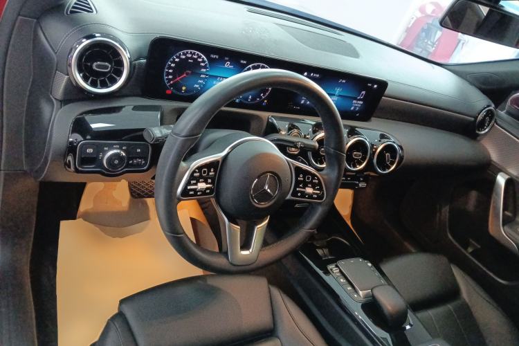 Used Mercedes-Benz A-Class 2020 Second Facelift A 180 L Sport Sedan Center Console