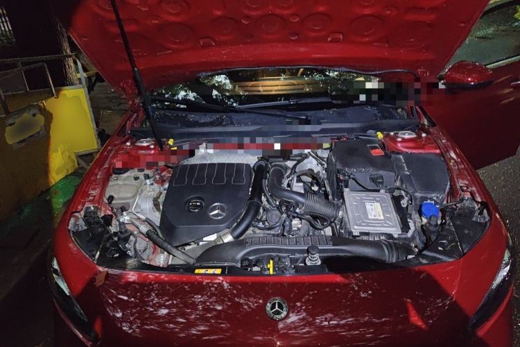 Used Mercedes-Benz A-Class 2020 Restyled A 200 L Sport Sedan Fashion Version Engine Bay